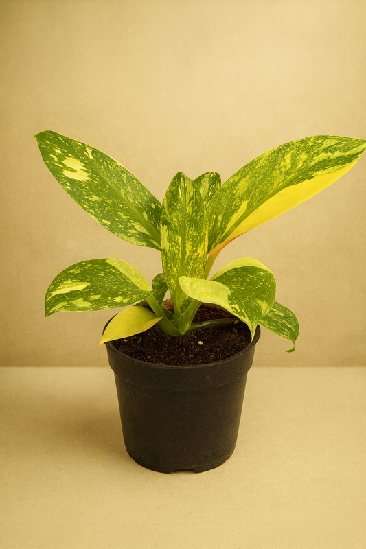 Philodendron ‘Green Congo Nuclear’ — Rare Self-Heading Hybrid